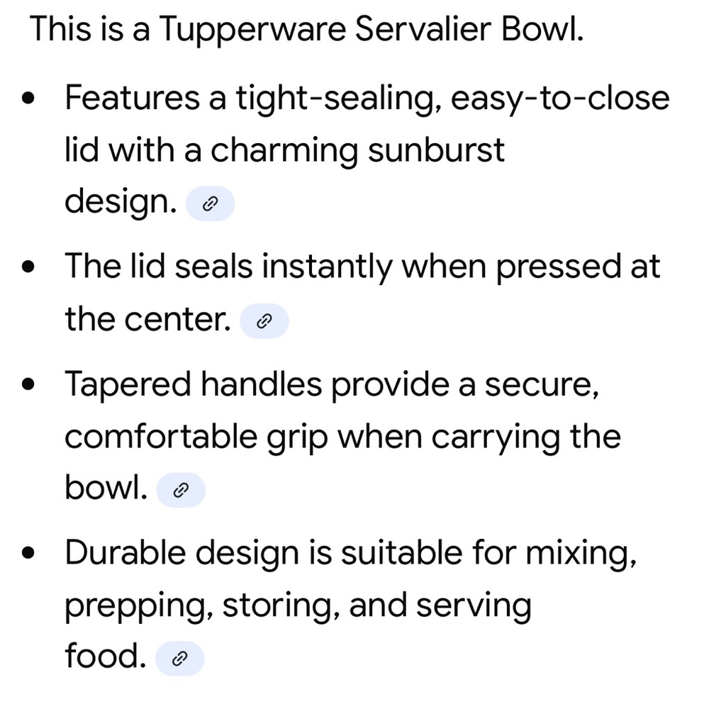 💚Tupperware Servalier Bowl Mint Green 2.8L/ 11 3/4 cups mix prep store serve NEW - Picture 8 of 9